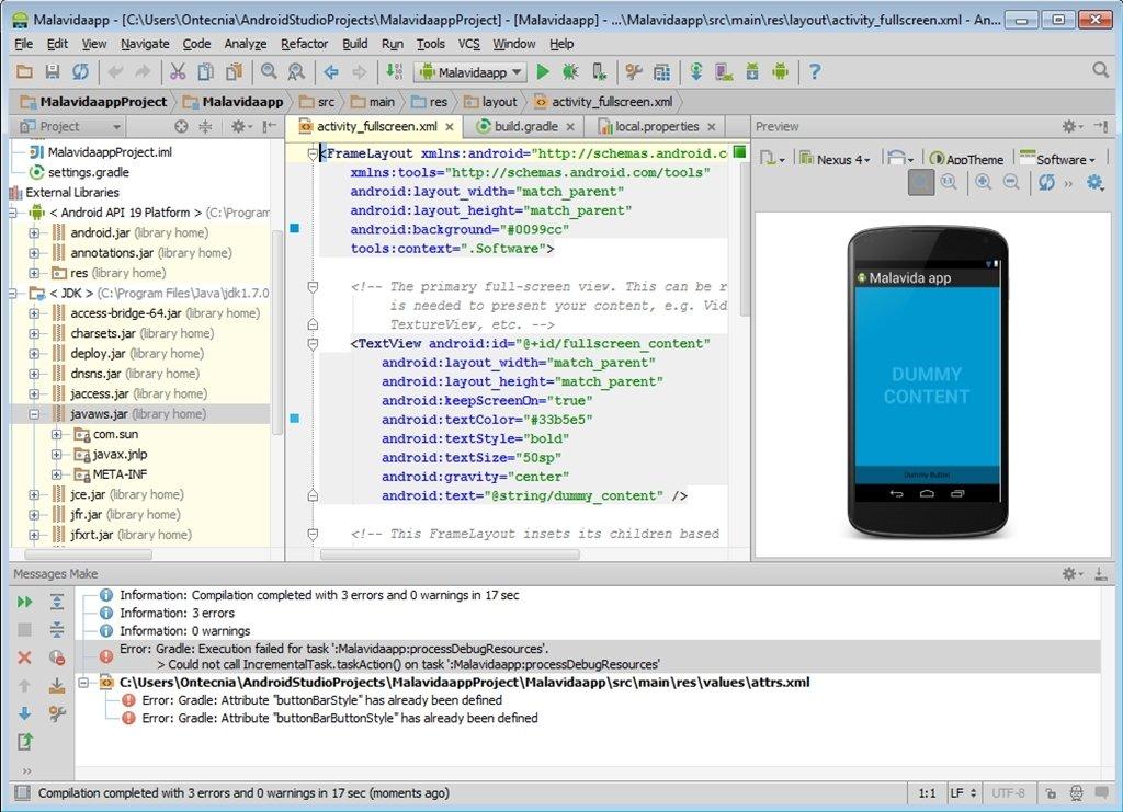 Explorando o Ambiente de Desenvolvimento do ​Android Studio