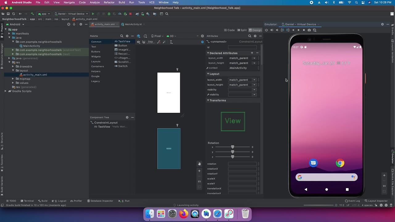 Integrando novas funcionalidades com o Android Studio